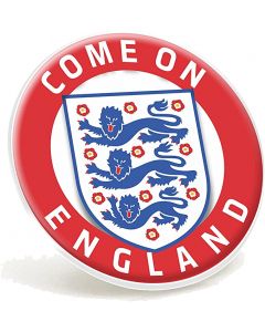 Come On England (Red Border) Pack of 2