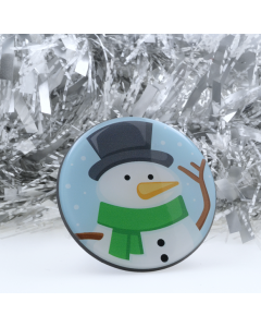 Christmas Badge Snowman (Pack of 2)