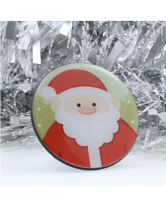 Christmas Badge Santa (Pack of 2)