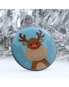 Christmas Badge Rudolph (Pack of 2)