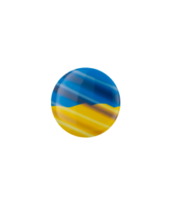 Ukraine Flag Button Badge (Pack of 5)