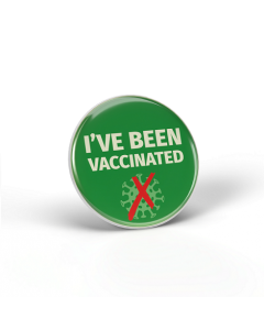 I am vaccinated - Green (Pack of 2)