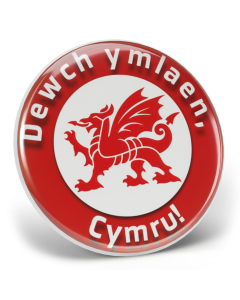 Dewch ymlaen, Cymru! (Red Border) Pack of 10